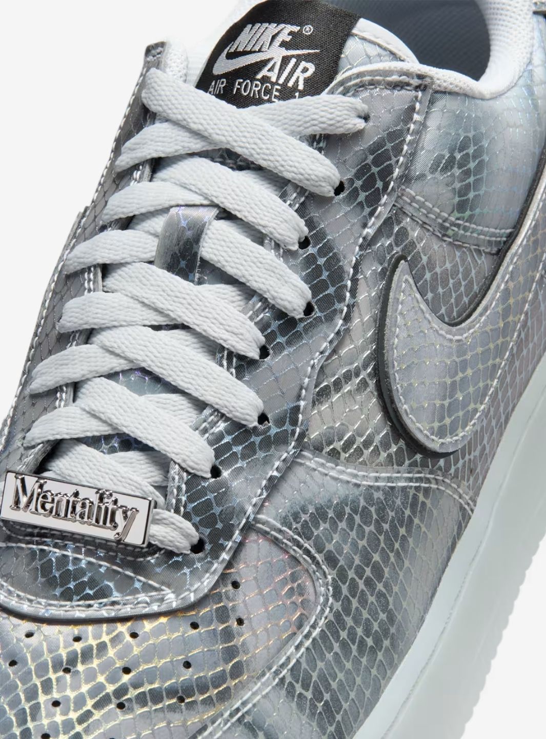 Nike Air Force 1 Low Kobe Bryant Lenticular sneakers basse uomo e donna pelle multicolore, dettaglio tomaia