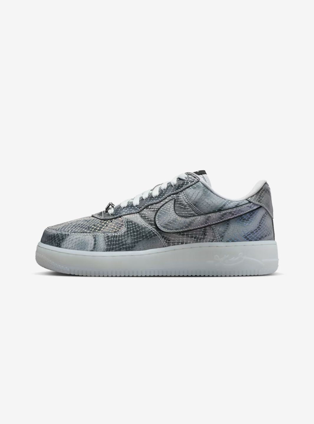 Nike Air Force 1 Low Kobe Bryant Lenticular sneakers basse uomo e donna pelle multicolore, vista laterale