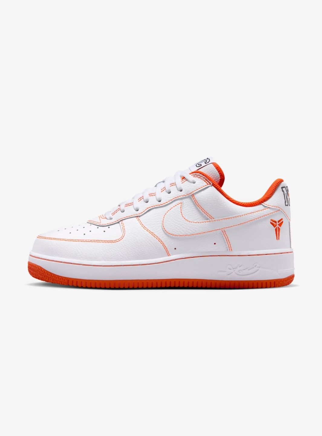 Nike Air Force 1 Low Kobe Bryant Lord of the Rings sneakers basse uomo e donna pelle multicolore, vista laterale