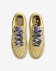 Nike Air Force 1 Low Kobe Bryant Mamba Mentality sneakers basse uomo e donna pelle giallo, vista posteriore