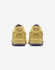 Nike Air Force 1 Low Kobe Bryant Mamba Mentality sneakers basse uomo e donna pelle giallo, vista dall'alto