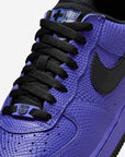 Nike Air Force 1 Low Kobe Bryant x FC Barcelona Persian Violet sneakers basse uomo e donna pelle viola, dettaglio suola