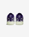 Nike Air Force 1 Low Purple Skeleton Halloween (2021) sneakers basse uomo e donna pelle viola nero, indossate