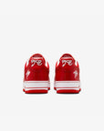Nike Air Force 1 Low Terror Squad White University Red sneakers basse uomo e donna pelle bianco rosso, dettaglio suola