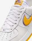 Nike Air Force 1 Low Kobe Bryant Lakers Home sneakers basse uomo e donna pelle giallo viola, dettaglio suola