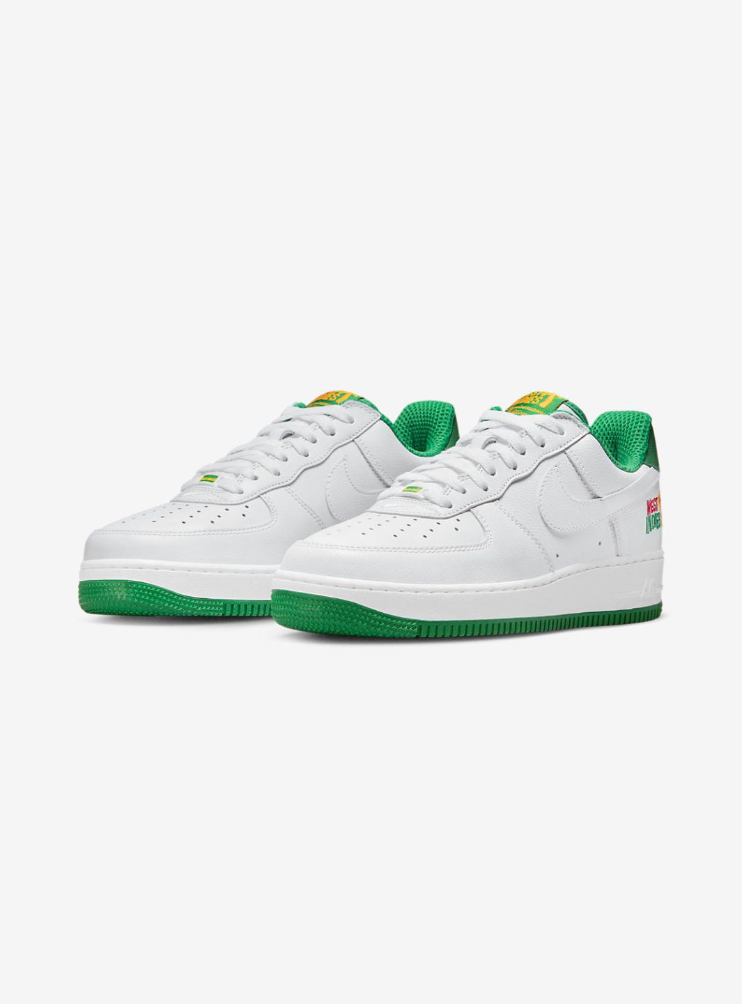 Nike Air Force 1 Low West Indies (2022) sneakers basse uomo e donna pelle multicolore, vista frontale