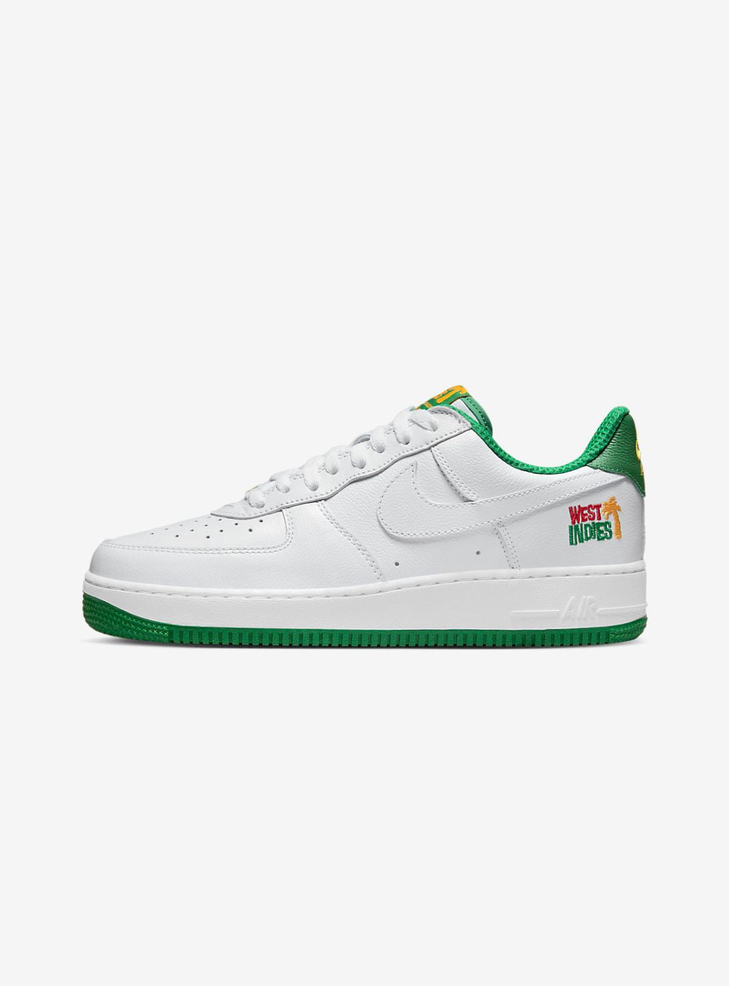 Nike Air Force 1 Low West Indies (2022) sneakers basse uomo e donna pelle multicolore, vista laterale