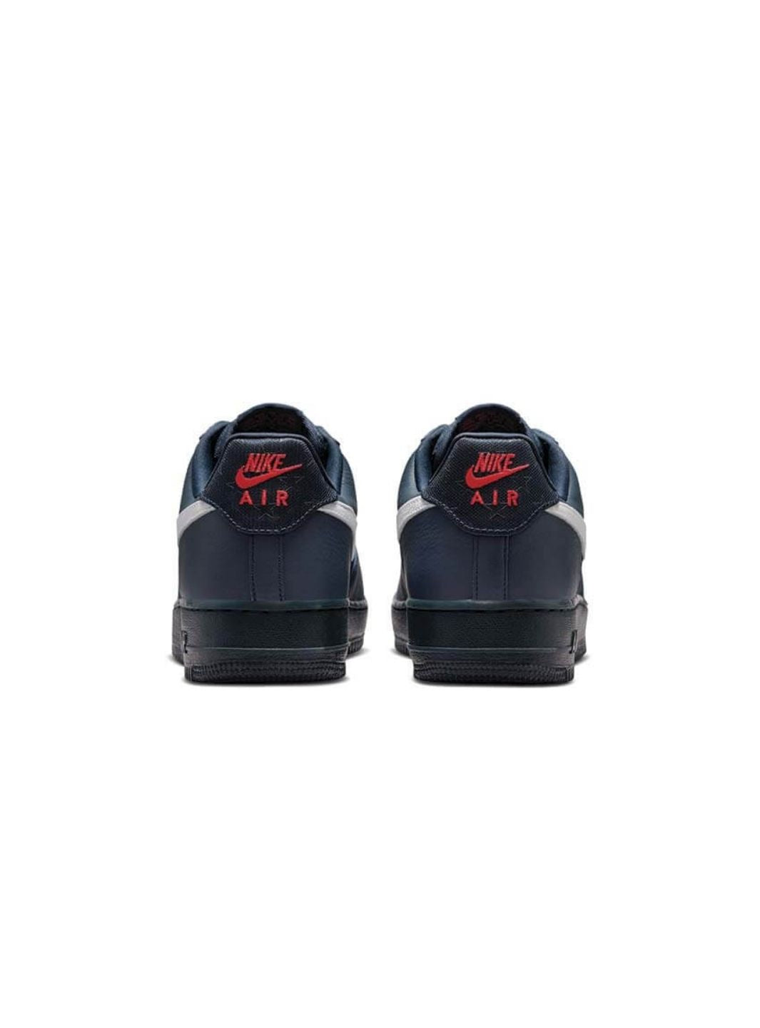 Nike Air Force 1 Low Team USA Away sneakers basse uomo e donna pelle bianco, vista posteriore