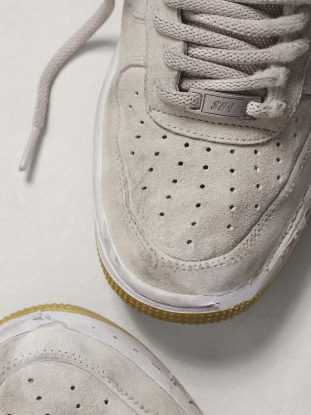 Nike Air Force 1 Low SB Light Orewood Brown Pink sneakers basse uomo e donna pelle rosa marrone, vista posteriore