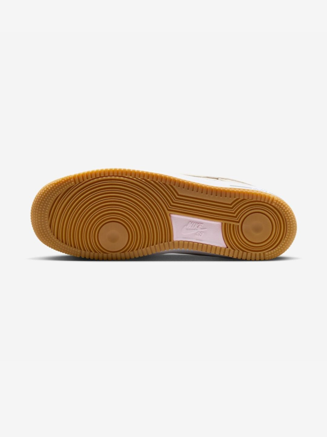 Nike Air Force 1 Low SB Light Orewood Brown Pink sneakers basse uomo e donna pelle rosa marrone, indossate