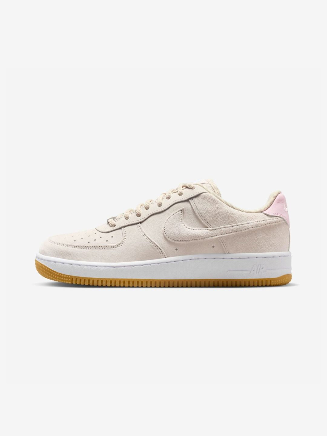Nike Air Force 1 Low SB Light Orewood Brown Pink sneakers basse uomo e donna pelle rosa marrone, vista laterale