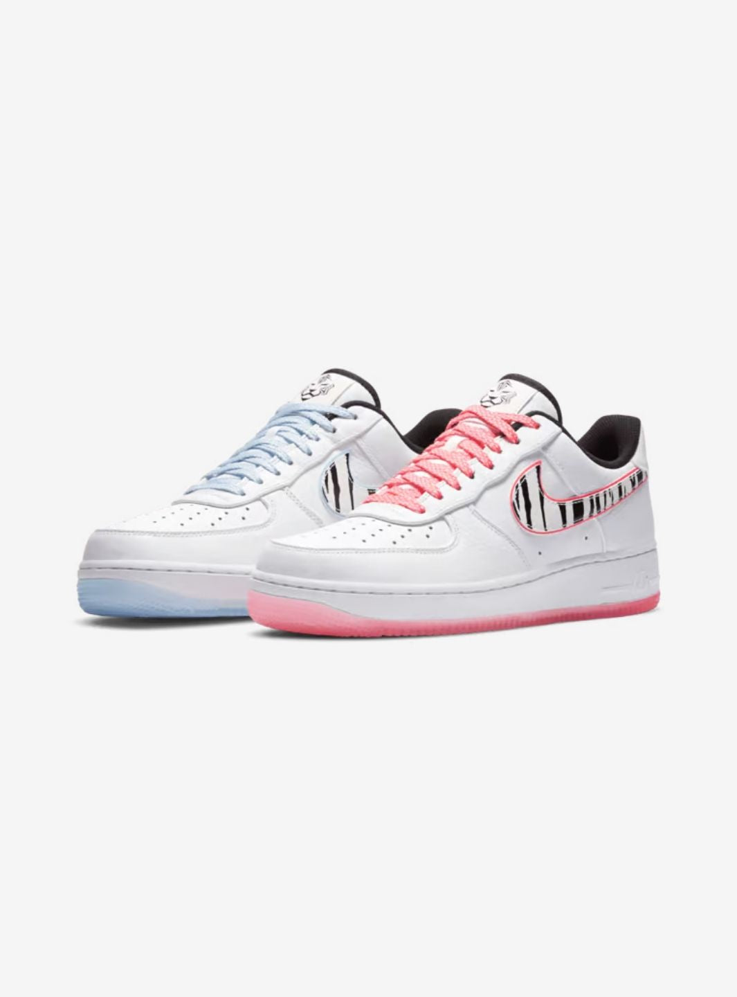 Nike Air Force 1 Low South Korea (2020) sneakers basse uomo e donna pelle bianco, vista frontale