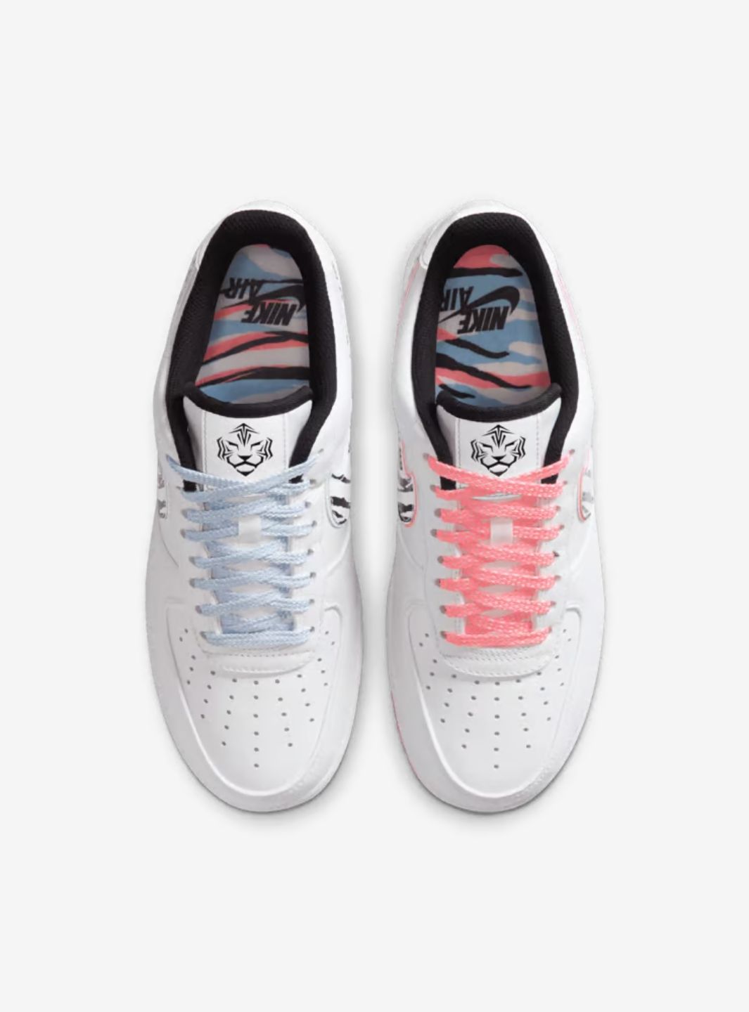Nike Air Force 1 Low South Korea (2020) sneakers basse uomo e donna pelle bianco, vista posteriore