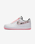 Nike Air Force 1 Low South Korea (2020) sneakers basse uomo e donna pelle bianco, vista laterale