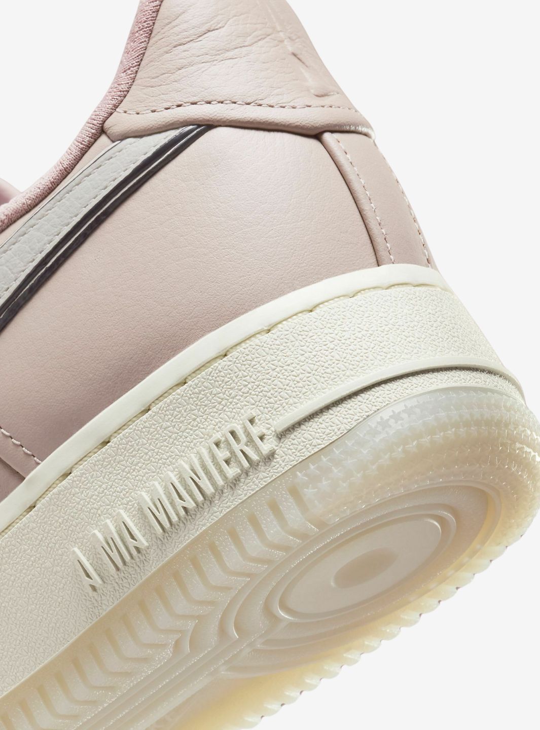 Nike Air Force 1 Low A Ma Maniére While You Were Sleeping sneakers basse uomo e donna pelle multicolore, dettaglio tomaia