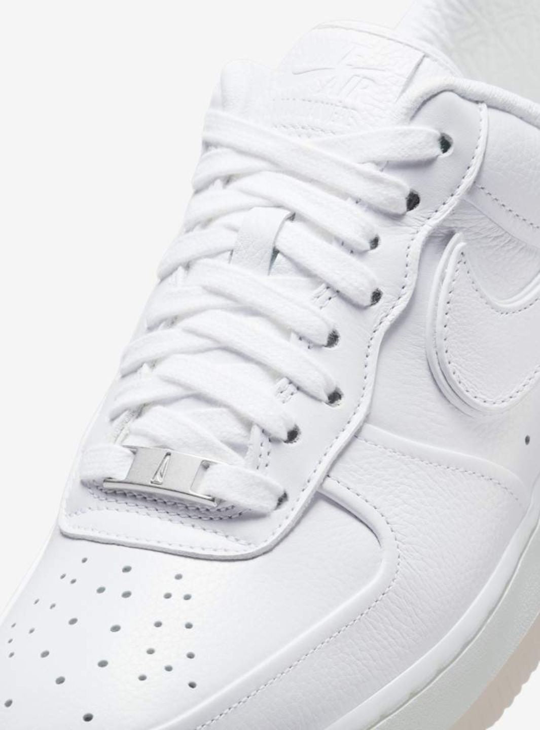 Nike Air Force 1 Low A Ma Maniére White sneakers basse uomo e donna pelle bianco, dettaglio suola