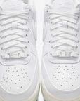 Nike Air Force 1 Low A Ma Maniére White sneakers basse uomo e donna pelle bianco, indossate