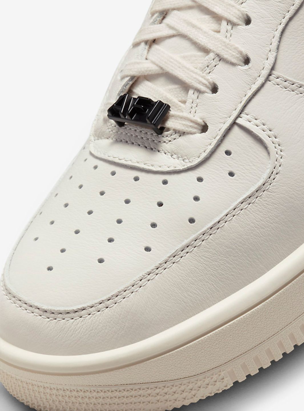 Nike Air Force 1 Low AMBUSH Phantom sneakers basse uomo e donna pelle bianco, dettaglio suola