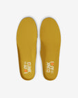 Nike Air Force 1 Low Undefeated 5 On It Blue Yellow Croc sneakers basse uomo e donna pelle blu giallo, dettaglio tallone