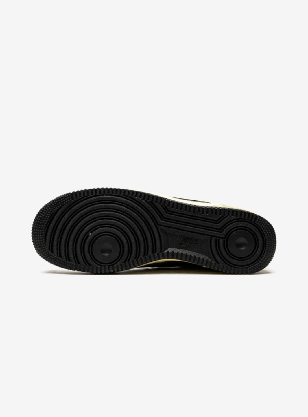 Nike Air Force 1 Low Undefeated Ballistic Dunk vs. AF1 sneakers basse uomo e donna pelle nero verde, vista posteriore