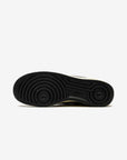 Nike Air Force 1 Low Undefeated Ballistic Dunk vs. AF1 sneakers basse uomo e donna pelle nero verde, vista posteriore