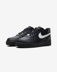 Nike Air Force 1 Low Supreme Black White sneakers basse uomo e donna pelle bianco nero, vista frontale