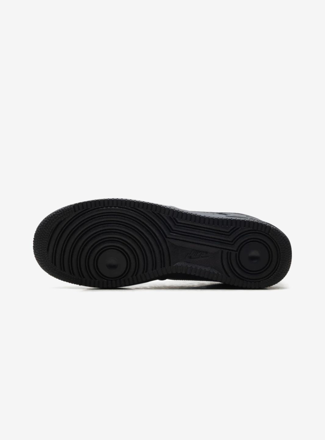 Nike Air Force 1 Low Supreme Black White sneakers basse uomo e donna pelle bianco nero, vista posteriore