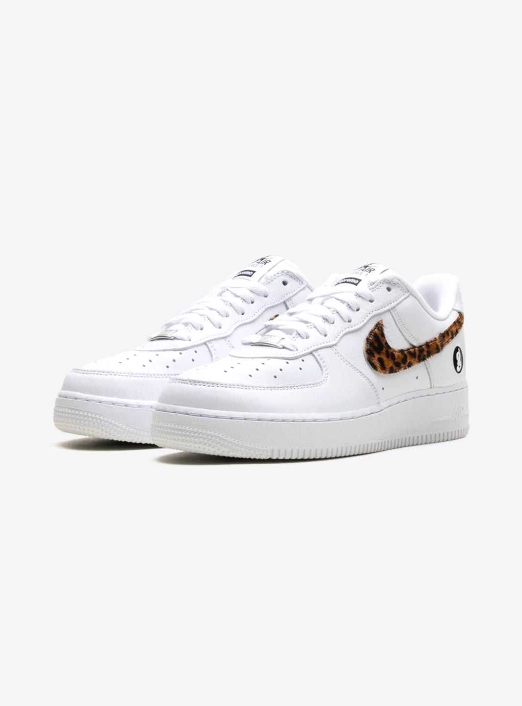 Nike Air Force 1 Low Supreme GOODENOUGH sneakers basse uomo e donna pelle multicolore, vista frontale
