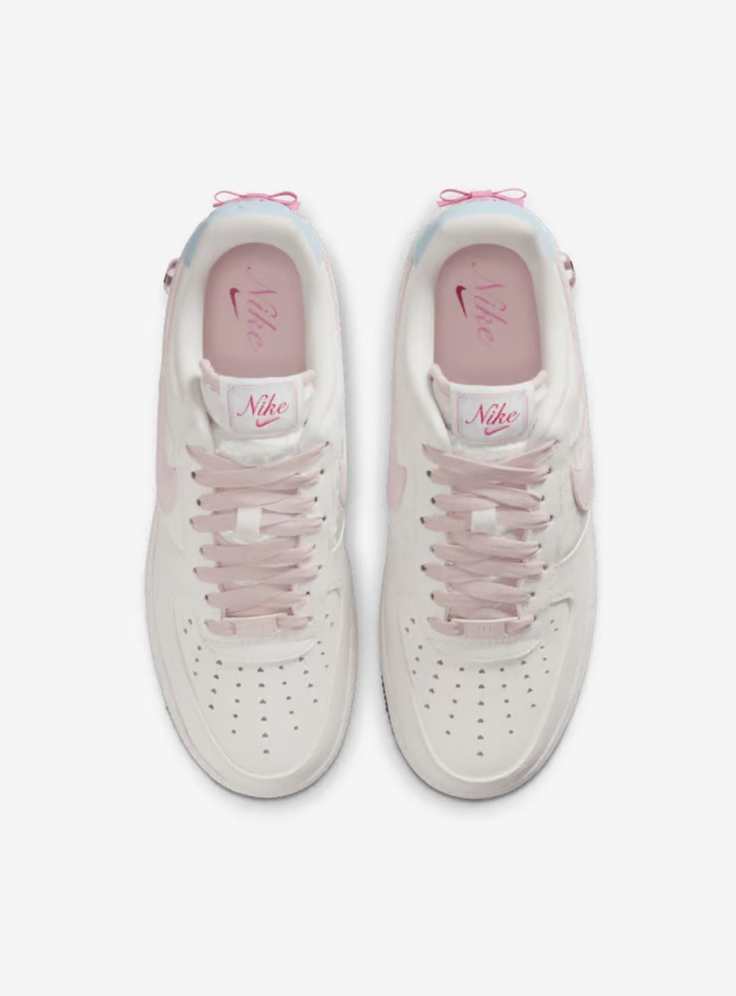 Nike Air Force 1 Low Valentine's Day (2026) sneakers basse donna pelle multicolore, vista posteriore