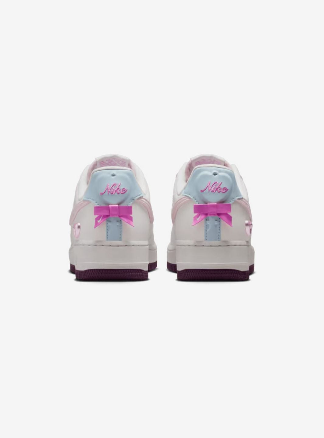 Nike Air Force 1 Low Valentine's Day (2026) sneakers basse donna pelle multicolore, vista dall'alto