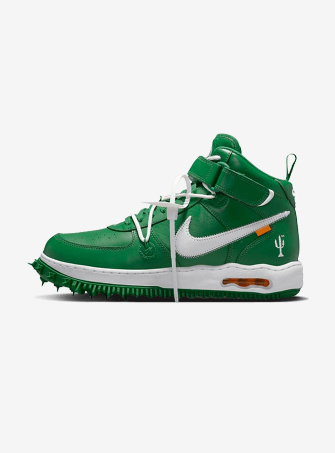 Nike Air Force 1 Mid x Off-White - Sneakers Alte Unisex Pine Green