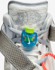 Nike Air Force 1 Mid Off-White White sneakers alte uomo e donna pelle bianco, dettaglio suola