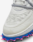 Nike Air Force 1 Mid Off-White White sneakers alte uomo e donna pelle bianco, vista frontale