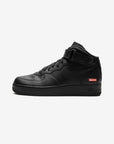 Nike Air Force 1 Mid x Supreme - Sneakers Alte Unisex Black