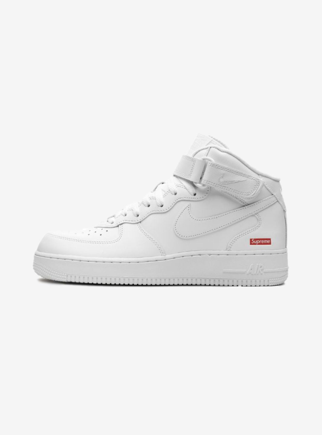 Nike Air Force 1 Mid x Supreme - Sneakers Alte Unisex White