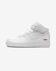 Nike Air Force 1 Mid x Supreme - Sneakers Alte Unisex White