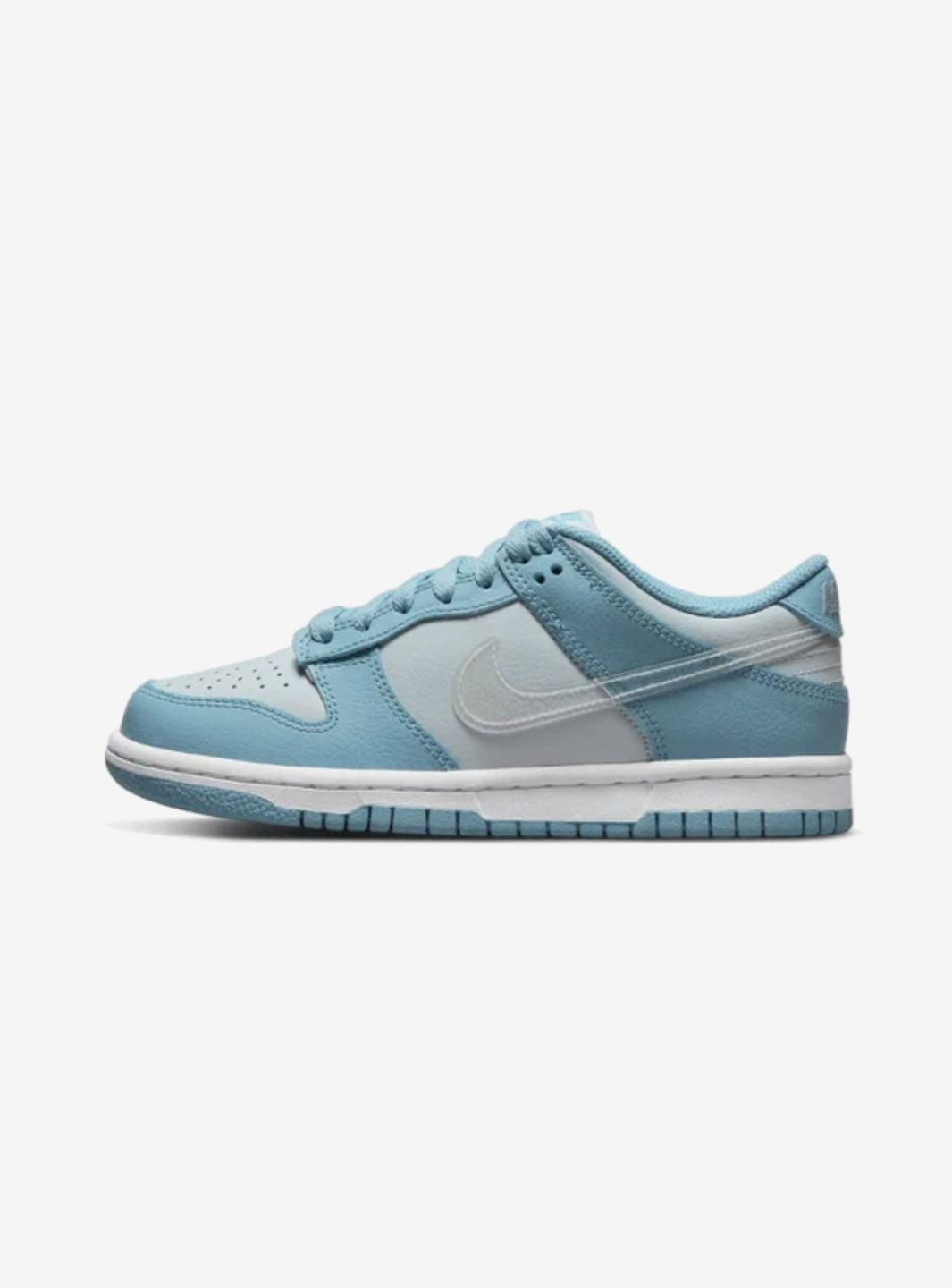 Nike Dunk Low Bambino, Sneakers Basse in Pelle, Suola in Gomma