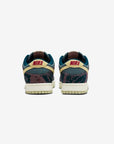 Nike Dunk Low Community Garden sneakers basse uomo e donna in pelle multicolore, vista dall'alto