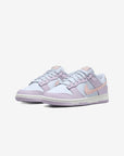 Nike Dunk Low Easter (2022) sneakers basse donna in pelle blu rosa, vista frontale