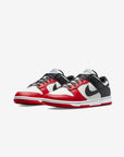 Nike Dunk Low EMB NBA 75th Anniversary Chicago sneakers basse uomo e donna in pelle multicolore, vista frontale