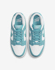 Nike Dunk Low Essential Paisley Pack Worn Blue sneakers basse donna in pelle blu, vista posteriore