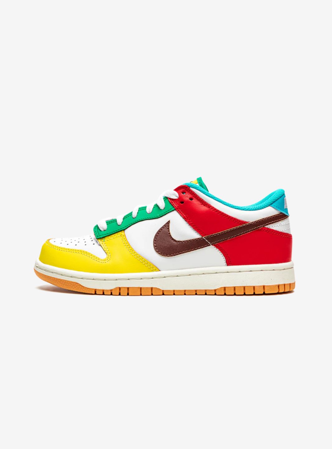 Nike Dunk Low Uomo Donna, Sneakers Basse in Pelle, Suola in Gomma