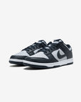 Nike Dunk Low Georgetown sneakers basse uomo e donna in pelle blu grigio, vista frontale
