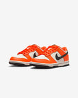 Nike Dunk Low Halloween (2022) sneakers basse bambino in pelle multicolore, vista frontale