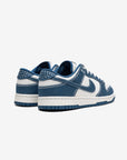 Nike Dunk Low Industrial Blue Sashiko sneakers basse uomo e donna in pelle blu, dettaglio suola