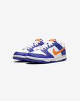 Nike Dunk Low Knicks sneakers basse bambino in pelle multicolore, vista frontale