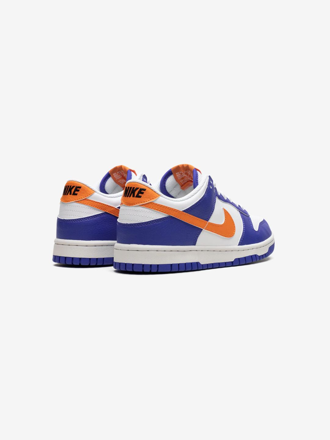 Nike Dunk Low Knicks sneakers basse bambino in pelle multicolore, dettaglio suola