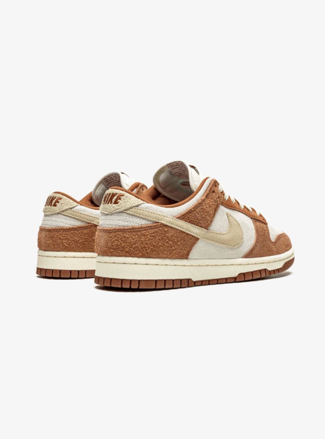 Nike Dunk Low Medium Curry sneakers basse uomo e donna in pelle arancione, dettaglio suola