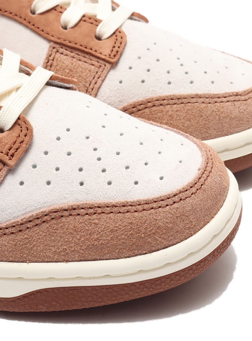 Nike Dunk Low Medium Curry sneakers basse uomo e donna in pelle arancione, vista dall'alto