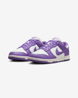 Nike Dunk Low Next Nature Black Raspberry sneakers basse uomo e donna in pelle nero, vista frontale